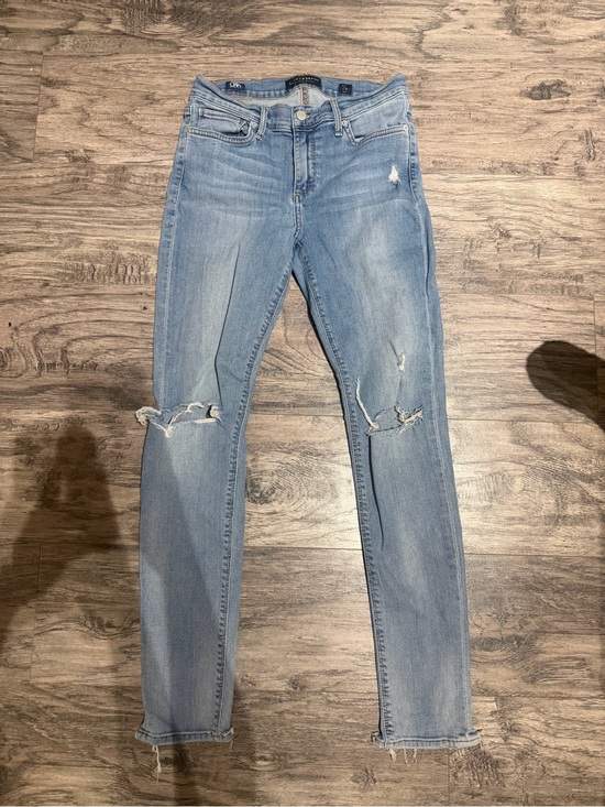 Lucky Brand Denim - Lucky Brand Light Blue Distressed Skinny Jeans